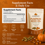 Ambery Pumpkin Seed Oil Softgels