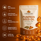 Ambery Pumpkin Seed Oil Softgels