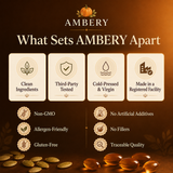 Ambery Pumpkin Seed Oil Softgels